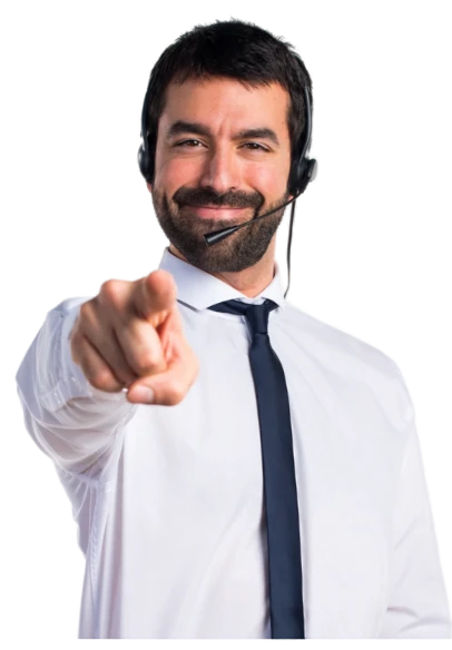AZK Telecom customer service illustration